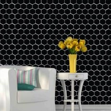 3D Stick Tiles Self Adhesive Wall Sticker Kitchen Backsplash Wallpaper Splash-Proof Baffle