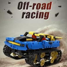 CAR ELECTRIC BUILDING BLOCKS CREATOR TECHNICAL APP REMOTE CONTROL TANK