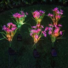 Lamp Outdoor Colorful Light Solar Small Wild Flower Landscape Courtyard Lawn Lamp