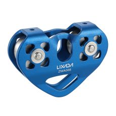 Lixada 30kN Cable Trolley Pulley with Ball Bearing Outdoor Rock Ice Climbing Accessories
