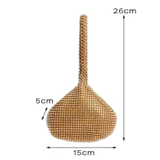 SEKUSA SOFT BEADED WOMEN EVENING BAGS COVER OPEN STYLE LADY WEDDING BRIDALMAID HANDBAGS PURSE BAG