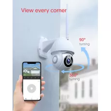 1080P 5MP ORIGINAL VICTURE SECURITY CAMERA PC660T WIFI , AI WITH PAN/TILT 360Â° VIEW NIGHT VISION IP66 WATERPROOF