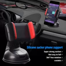 360 DEGREEN ROTATION IN CAR MOBILE PHONE HOLDER UNIVERSAL MOUNT WINDSCREEN DASHBOARD SUCTION HOLDER