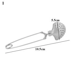 REUSABLE STAINLESS STEEL TEA INFUSER SPHERE MESH TEA STRAINER COFFEE HERB SPICE FILTER DIFFUSER HANDLE