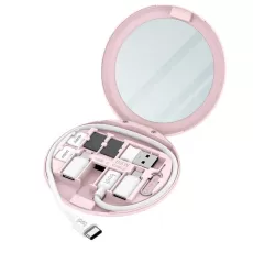 BUDI 11 IN 1 MULTIFUNCTIONAL MOBILE PHONE ACCESSORIES MAKEUP MIRROR ADAPTER MULTI-FUNCTION