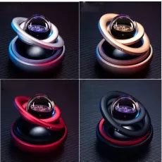 DECORATION MAGNETIC LEVITATION CAR AIR FRESHENER DOUBLE RING SUSPENSION