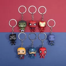 ANIMATION MARVEL KEY CHAIN SPIDER MAN DEAD THOR MODEL KEY CHAIN