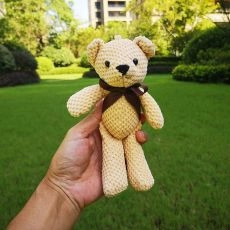 16cm Soft Bear Plush Toys Cute bear Pendant Dolls