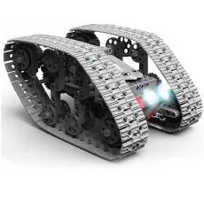 TANK REMOTE CONTROL DOUBLE SIDED CAR - RC BUILDING BLOCKS CONSTRUCTION TOY