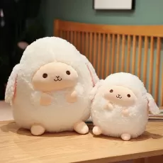 25-40cm Kawaii Angel Sheep Plush Toys Cute Cartoon Sheep Doll