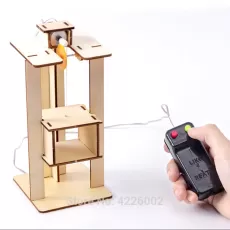 KIDS DIY KIT ELEVATOR SCIENCE EXPERIMENT INVENTIONS STEM TOYS