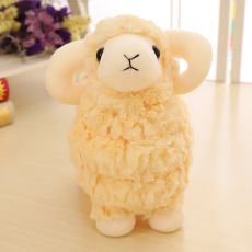 Lifelike sheep goat Plush doll soft stuffed Simulated animal very cute