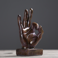 Nordic Hand Figurine Finger Sculpture Modern Ornament Home Decoration