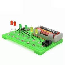 FLASH LAMP EASY TO ASSEMBLY STUDENTS SUPPLIES ABS ELECTRONIC KIT FOR STUDENT