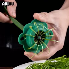Kitchen accessories Green Onion Slicer Shredder Plum Blossom Cut
