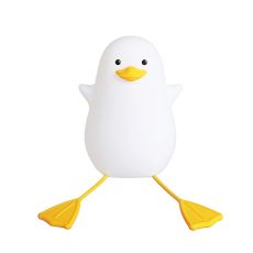 USB Rechargeable Bedside Night Light Duck Silicone Children's Night Lamp