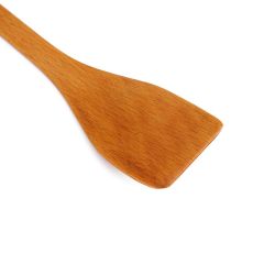 Wooden Non-Stick Scoops Natural Wooden Spatula Turner Fried Shovel Kitchen