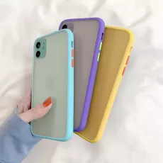 MINT HYBRID SIMPLE MATTE BUMPER PHONE CASE FOR IPHONE MODELS
