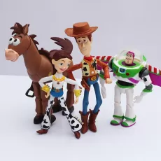 NEW ARRIVAL TOY STORY 3 4PCS FIGURE SET - BUZZ LIGHTYEAR WOODY JESSIE PVC