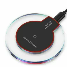 UNIVERSAL QI WIRELESS CHARGER DOCK CHARGING PAD MOBILE PHONE ADAPTER WIRELESS