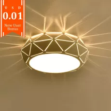 Hollow Out Ceiling Light for Home Interior Decor Flower Shadow Led Lamp