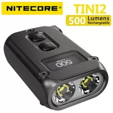 NITECORE TINI2 500 Lumens OLED Smart Dual-Core Key Light, APC Sleep Technology