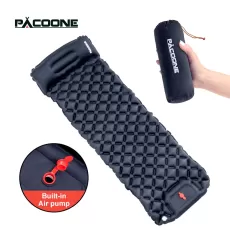 PACOONE Outdoor Camping Sleeping Pad Inflatable Mattress