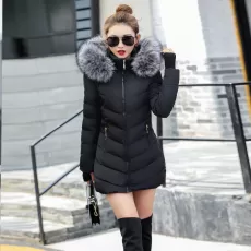 New Arrival Fashion Slim Women Winter Jacket Cotton Padded Warm Thicken ladies coat