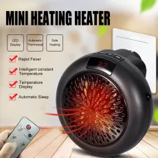 900W ELECTRIC HEATER REMOTE CONTROL CONSTANT TEMPERATURE TIMER MINI FAN HEATER HOME OFFICE ROOM