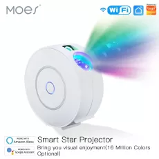 MOES TUYA WIFI SMART STAR PROJECTOR GALAXY FOR HOLIDAY PARTY APP CONTROL SMART HOME NEBULA PROJECTOR