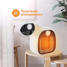 PORTABLE ELECTRIC MINI HEATER RADIATOR 1000W CERAMIC WARMER MACHINE 3 GEAR TEMPERATURE CONTROL
