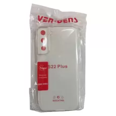 VEN-DENS SAMSUNG GALAXY S22+ TPU CLEAR CASE PROTECTIVE COVER WITH REINFORCED CORNERS Â€“ CLEAR