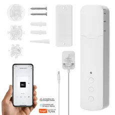 TUYA WIFI TM616EGWT SMART PULL BEAD CURTAIN MOTOR SMART HOME ELECTRIC CURTAIN MOTORS APP/VOICE CONTROL