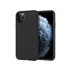 FOR APPLE IPHONE 14 MAX SILICONE GEL TOUGH SHOCKPROOF BLACK