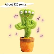 Singing And Dancing Early Childhood Education Fun Plush Toy Cactus