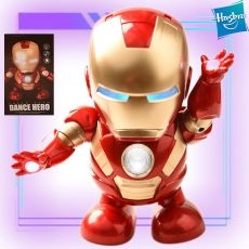Marvel Iron Man Dancing Robot Children's Toys Dolls That Can Sing and Dance