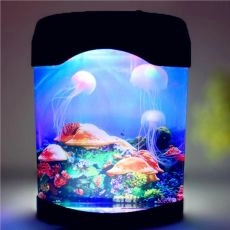 Jellyfish Lamp LED Color Changing Aquarium Night Light Bedside Night-lights