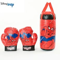 Disney Marvel Spiderman Kids Toy Iron Man Captain America Boxing Set