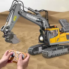 1/20 Scale Remote Control Excavator RC Alloy Car Construction Engineering Vehicle