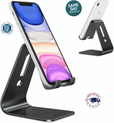 OMOTON PHONE STAND, MOBILE PHONE STANDS PHONE HOLDERS FOR DESK BED FILMING, DESK