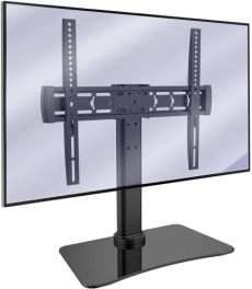 Invision TV Stand Tilt and Swivel Table Top Pedestal Bracket For 32-55â€ LED LCD