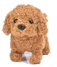 ROBOT DOG ELECTRONIC DOG PLUSH PUPPY JUMP WAG TAIL LEASH TEDDY TOYS
