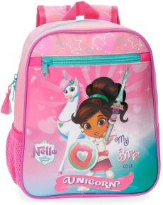 Nella Pre-school backpack Pink 23x28x10 cms Polyester 6.44L