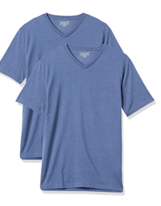 Amazon Essentials 2-Pack Slim-fit V-Neck T-Shirt