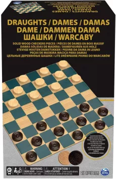 SPIN MASTER CLASSIC GAMES - CHECKERS/DRAUGHTS