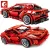 SEMBO FERRARED F1 RACING CAR BUILDING BLOCKS - TECHNIC RACER VEHICLES MODEL KIT