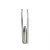 LIGHT PRECISION TWEEZERS  FOR MEN AND WOMEN. SLANT TIP WITH POINT FOR A PROFESSIONAL TWEEZING EXPERIENCE [EYEBROWS, NOSE, LIP, HAIR REMOVAL] LED LIGHT STAINLESS STEEL