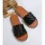 FLAT SANDALS FOR WOMEN ESPADRILLES SUMMER SLIPPERS SLIDES WITH BOW OPEN TOE SLIDERS FLIP FLOPS COMFY BEACH GARDEN CASUAL BLACK
