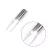 LIGHT PRECISION TWEEZERS  FOR MEN AND WOMEN. SLANT TIP WITH POINT FOR A PROFESSIONAL TWEEZING EXPERIENCE [EYEBROWS, NOSE, LIP, HAIR REMOVAL] LED LIGHT STAINLESS STEEL