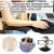 COMPUTER ARM REST FOR DESK, ADJUSTABLE ARM REST SUPPORT FOR COMPUTER DESK ERGONOMIC ARM REST EXTENDER ROTATING MOUSE PAD HOLDER FOR TABLE